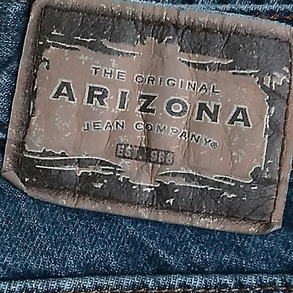 Arizona bootcut high waist relaxed blue jeans - Picture 4 of 11